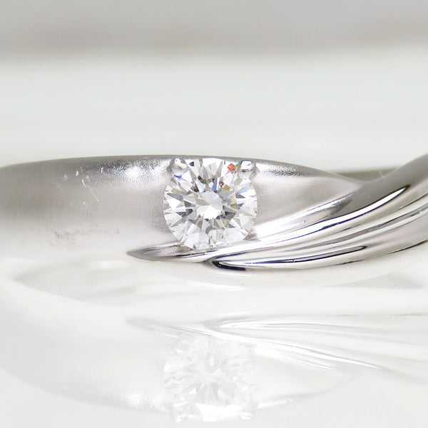11.5号 一部艶消し 一粒ジュエリー ダイヤモンド 0.16ct リング・指輪 Pt900プラチナ 6.1g レディース
【中古】【真子質店】【NN】




【TSK】