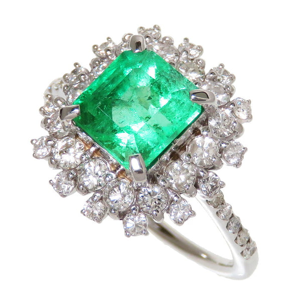11号 エメラルド 1.75ct ダイヤモンド 計0.85ct リング・指輪 K18WGホワイトゴールド 18金 4.0g レディース
【中古】【真子質店】【NN】




【MiID】