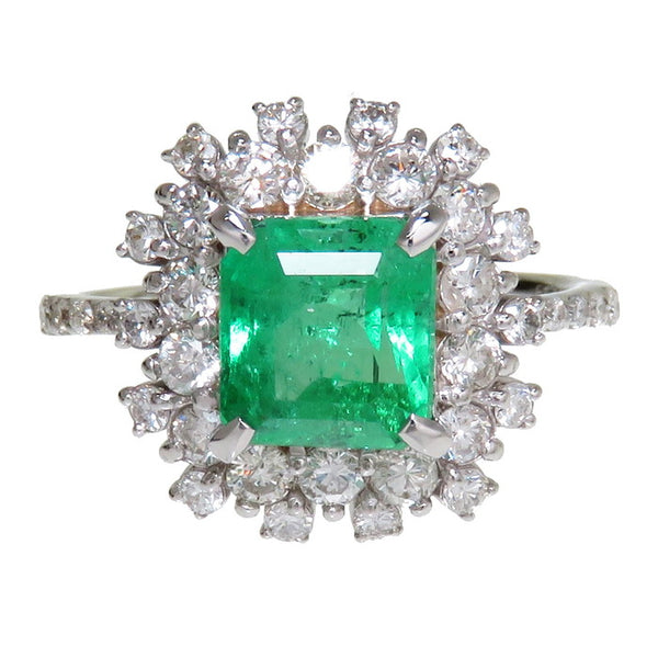 11号 エメラルド 1.75ct ダイヤモンド 計0.85ct リング・指輪 K18WGホワイトゴールド 18金 4.0g レディース
【中古】【真子質店】【NN】




【MiID】