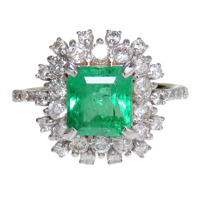11号 エメラルド 1.75ct ダイヤモンド 計0.85ct リング・指輪 K18WGホワイトゴールド 18金 4.0g レディース
【中古】【真子質店】【NN】




【MiID】