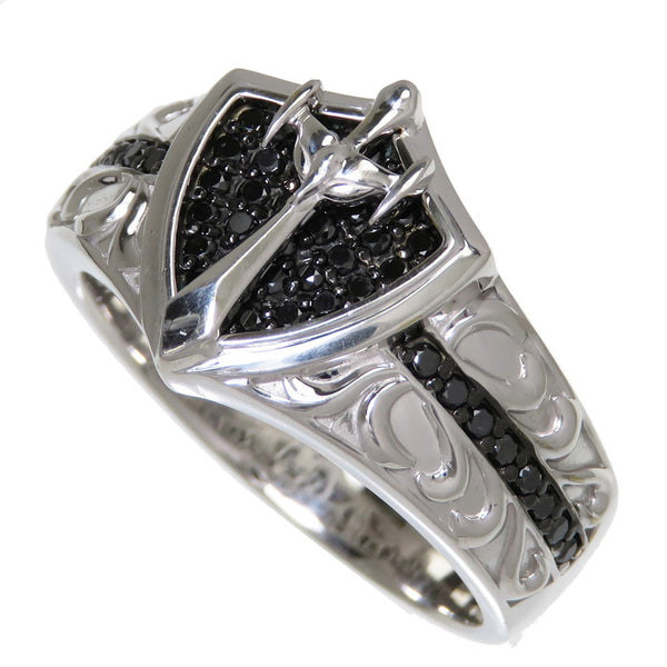 ★★最終特価品 24号 剣盾モチーフ ブラックダイヤモンド 計0.43ct リング・指輪 K18WGホワイトゴールド 18金 13.6g メンズ
【中古】【真子質店】【NN】




【MiID】