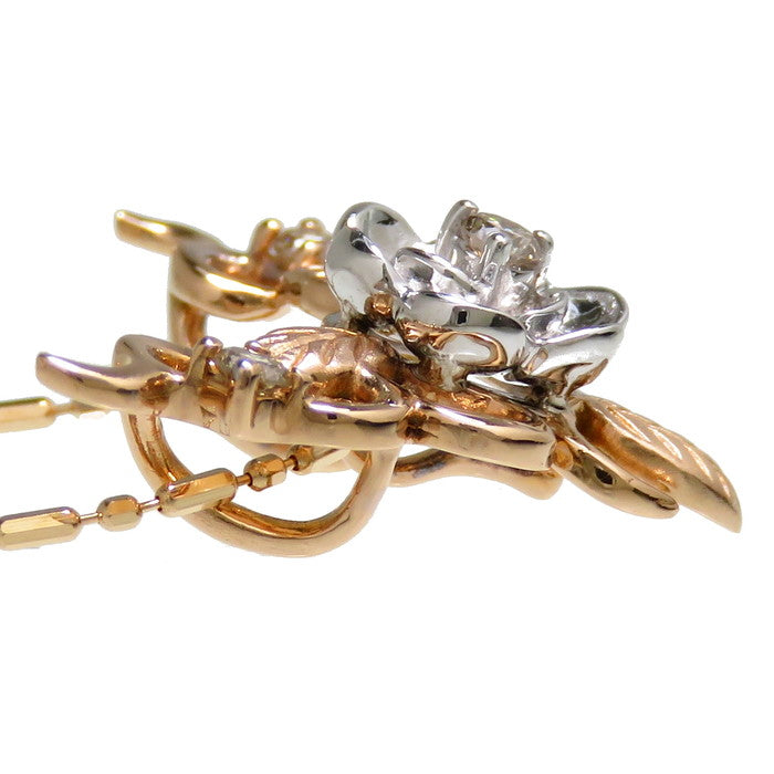 フラワー/バラモチーフ コンビ ダイヤモンド 計0.08ct ネックレス K18PGピンクゴールド 18金/K18WGホワイトゴールド 18金 3.6g 45cm レディース
【中古】【真子質店】【NN】




【TMaI】