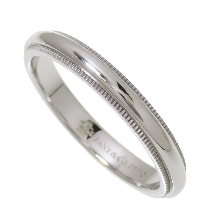 15号【TIFFANY&Co./ティファニー】 リング・指輪 ミルグレイン Pt950