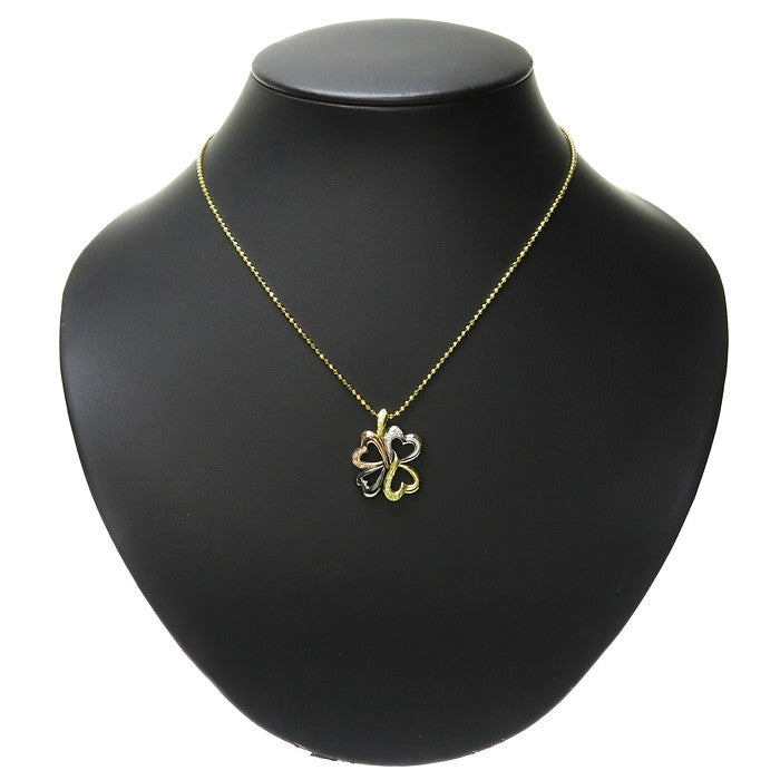 ★★最終特価品 フォーカラー 四つ葉/クローバー ダイヤモンド 計0.10ct ネックレス K18YGイエローゴールド 18金/K18PGピンクゴールド 18金/K18WGホワイトゴールド/ガンメタルカラー 8.1g 40cm レディース
【中古】【真子質店】




【DMoI】
