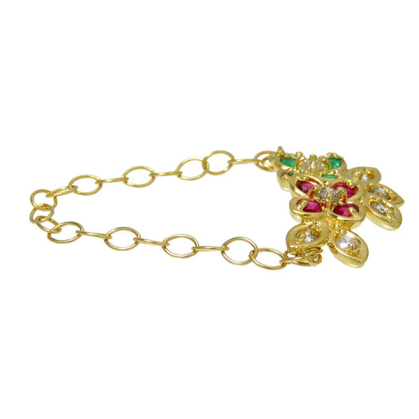 ★★最終特価品 花/フラワー ルビー 計0.18ct エメラルド 計0.12ct ダイヤモンド 計0.25ct ペンダントトップ K18ゴールド 18金 3.1g レディース
【中古】【真子質店】【NN】




【TTx】