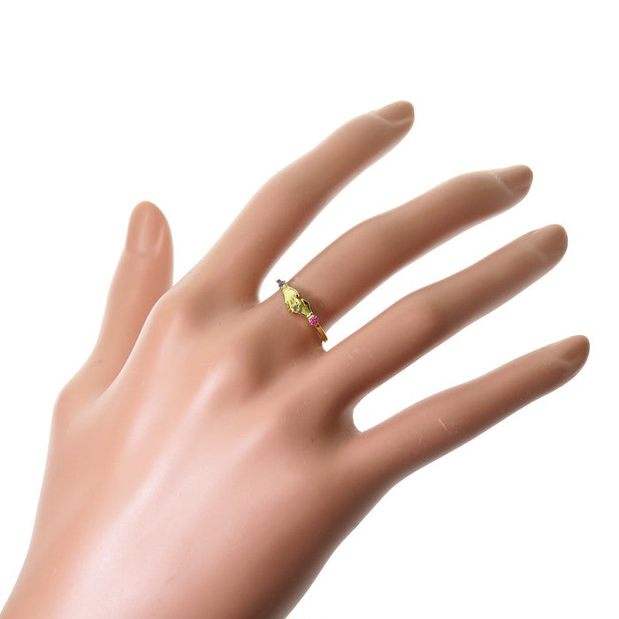 12号 ハンドモチーフ/手 ダイヤモンド サファイア ルビー リング・指輪 K18ゴールド 18金 1.2g レディース
【中古】【真子質店】【NN】




【MiMi】