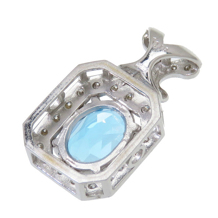 ★★最終特価品 ブルートパーズ ダイヤモンド 計0.19ct ペンダントトップ K18WGホワイトゴールド 18金 3.4g レディース
【中古】【真子質店】




【TMaI】