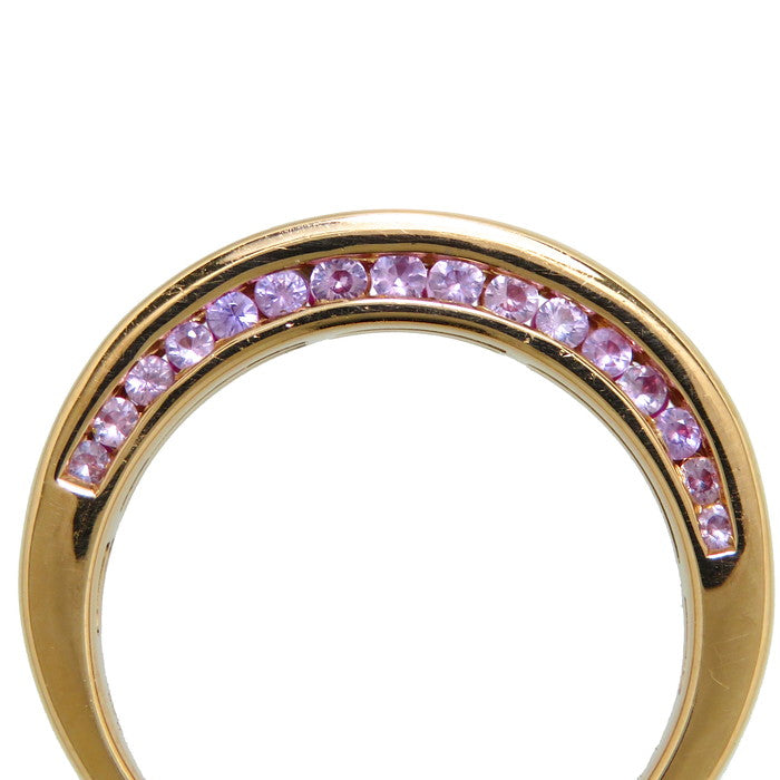 14号 ダイヤモンド 計0.60ct ピンクサファイア 計0.50ct リング・指輪 K18PGピンクゴールド 18金 5.1g レディース
【中古】【真子質店】【NN】




【MaSY】