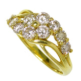 11号 花/フラワー ダイヤモンド 計1.00ct リング・指輪 K18ゴールド 18金 2.7g レディース
【中古】【真子質店】




【ISx】