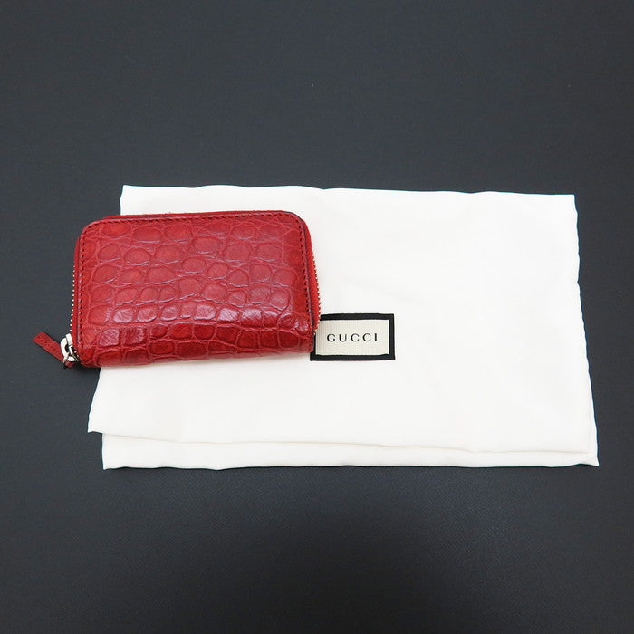GUCCI/グッチ】 250983-0959 コインケース/クロコ型押しレザー