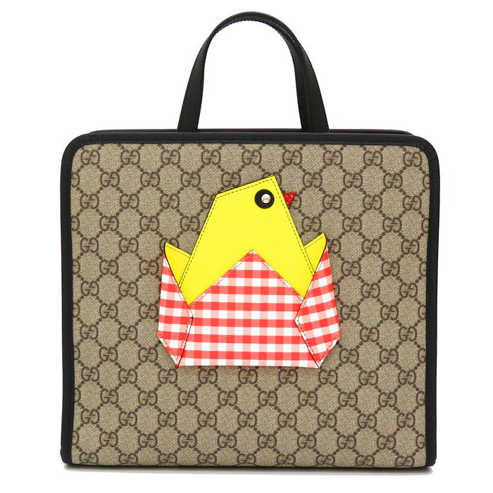 GUCCI/グッチ】 チルドレンズ GGチック 606192 ヒヨコ トートバッグ GG