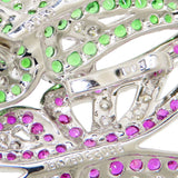蝶/バタフライモチーフ 2WAY ブローチ兼用 ルビー 計1.53ct グリーンガーネット 計0.86ct ダイヤモンド 計0.30ct ペンダントトップ K18WGホワイトゴールド 18金 7.8g レディース
【中古】【真子質店】【NN】




【YYx】