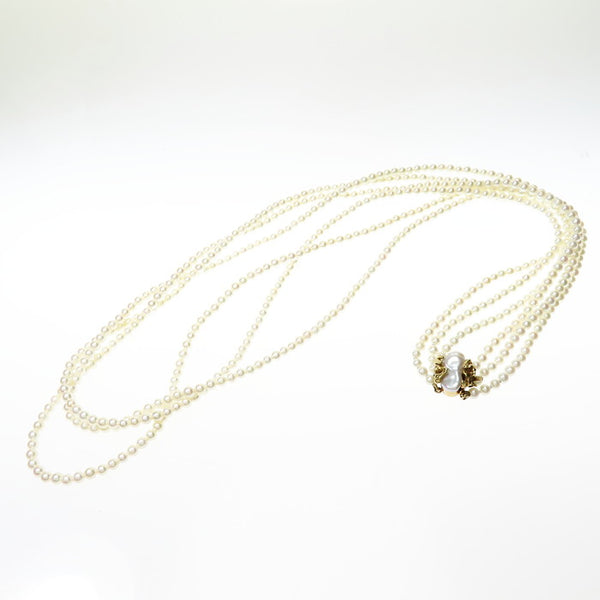 ★★最終特価品【TASAKI/タサキ】 3連 ロング アコヤ真珠(ベビーパール) 淡水真珠 ネックレス K14ゴールド 14金 46.0g 最短70cm レディース
【中古】【真子質店】【NN】




【MiTMo】
