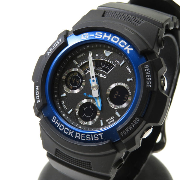 【CASIO/カシオ】 G-SHOCK/ジーショック AW-591 腕時計 ステンレススチール/樹脂系 クオーツ ブラック/ブルー メンズ
【中古】【真子質店】




【xMo】