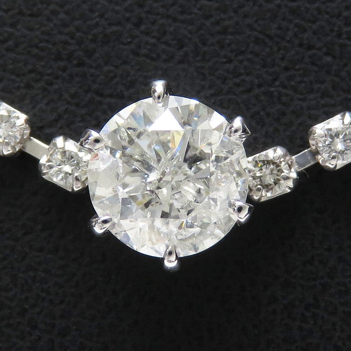 中央ダイヤモンド(I-I1) 1.006ct ダイヤモンド 計3.00ct ネックレス Pt900プラチナ/Pt850プラチナ 10.1g 直線43cm レディース
【中古】【真子質店】【NN】




【IMiKx】