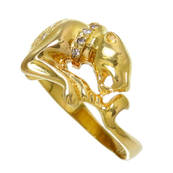 ★★最終特価品 13.5号 パンサー/アニマル/動物 ダイヤモンド 計0.07ct リング・指輪 K18ゴールド 18金 4.6g レディース
【中古】【真子質店】【NN】




【MaxMi】