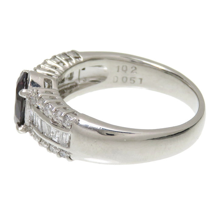 12号 アレキサンドライト 1.02ct ダイヤモンド 計0.51ct リング・指輪