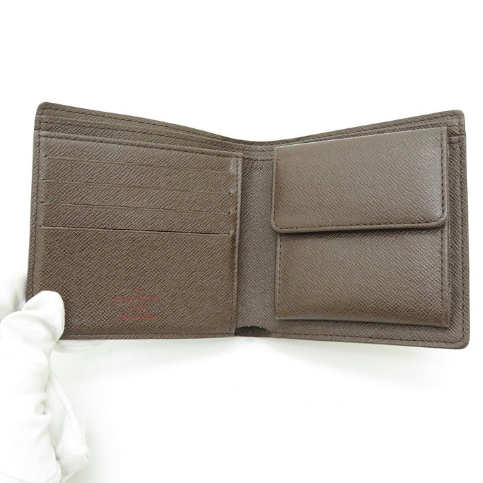 LOUIS VUITTON ダミエ ポルトフォイユ マルコ 二つ折り 財布 【極美品