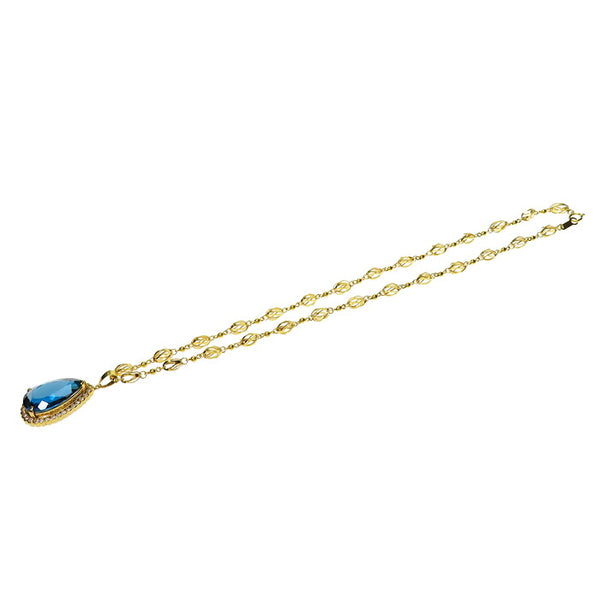 ブルートパーズ 19.15ct ダイヤモンド 計0.75ct ネックレス K18ゴールド 18金 18.3g 43cm レディース
【中古】【真子質店】【NN】




【SYMi】