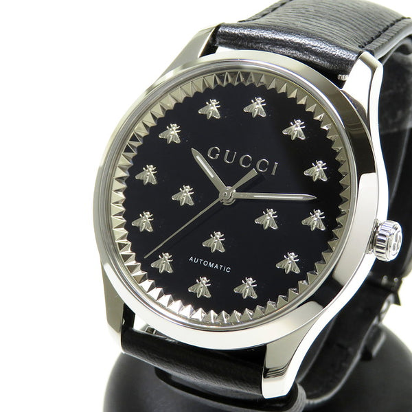 【GUCCI/グッチ】 G-Timeless/Gタイムレス YA126286 126.2 ★未使用・展示品★ ビー/蜂 腕時計 ステンレススチール/レザー 自動巻き/オートマ ブラック メンズ
【中古】【真子質店】【GD】




【Sxx】