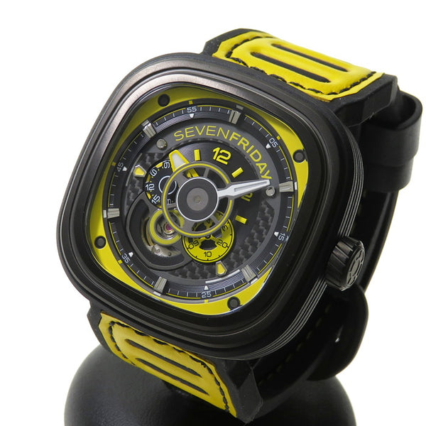 Pシリーズ　SF-P3B/03 Yellow SF-P3B/03-B478 セブンフライデー レーシングチーム 腕時計 ステンレススチール/シリコン 自動巻き/オートマ イエロー メンズ
【中古】【真子質店】【GD】




【DIMi】