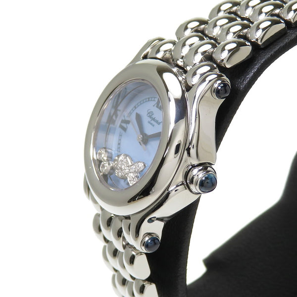 【Chopard/ショパール】 ハッピースポーツ フィッシュダイヤ5P ムービングダイヤ2P 腕時計 ステンレススチール/シェル/ダイヤモンド クオーツ ブルー レディース
【中古】【真子質店】【BL】




【IYMox】