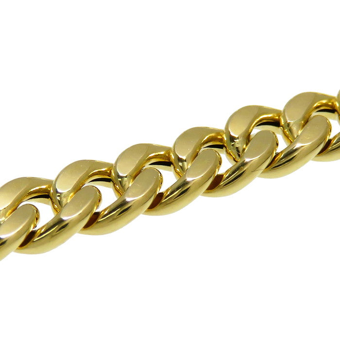 UNOAERRE/ウノアエレ】 中空 キヘイ/喜平 ブレスレット K18ゴールド 18