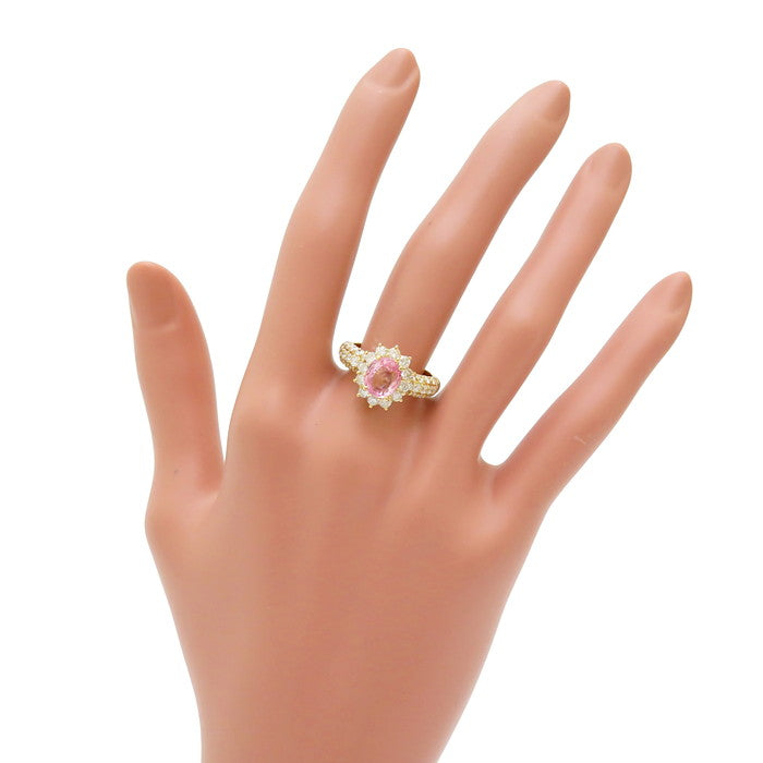 13.5号 パパラチアサファイア 2.007ct ダイヤモンド 計1.60ct リング・指輪 K18ゴールド 18金 6.4g レディース
【中古】【真子質店】【NN】




【IMixx】