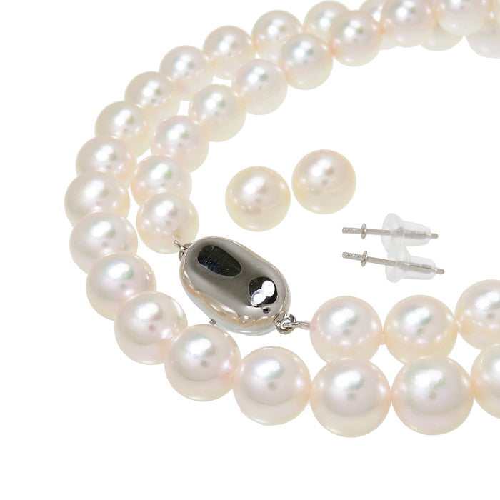 ★未使用・展示品★ オーロラ 天女 ルース付き アコヤ真珠 8.0～8.5mm ネックレス シルバー 41.6g 43cm レディース
【中古】【真子質店】【NN】




【TxSMa】
