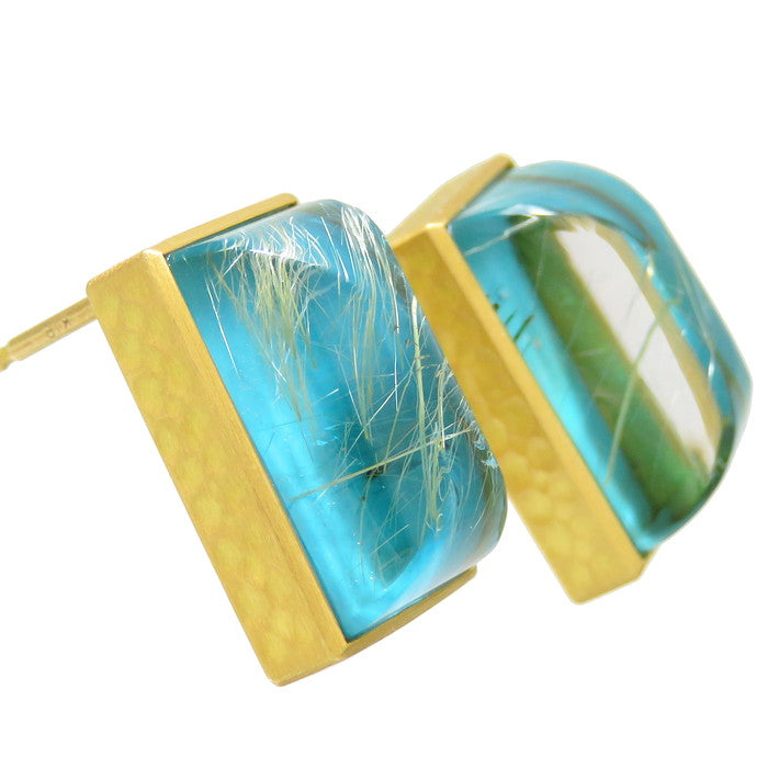 Albizia スタッド ダブレット ターコイズ/トルコ石 ルチルクォーツ 8.85/8.44ct ピアス K18ゴールド 18金 6.9g レディース
【中古】【真子質店】【NN】




【MaMax】