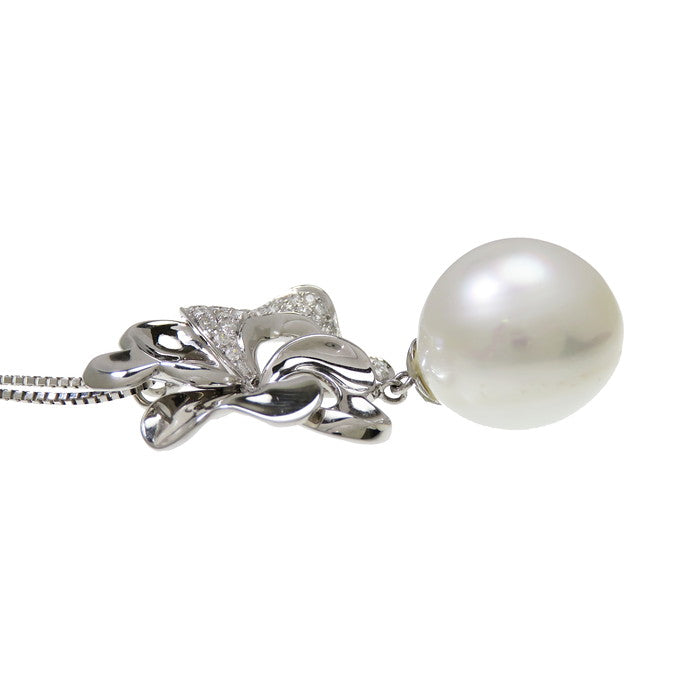 白蝶真珠 15.0mm (楕円) ダイヤモンド 計0.35ct ネックレス K18WGホワイトゴールド 18金 11.2g 45cm レディース
【中古】【真子質店】【NN】




【MoYI】