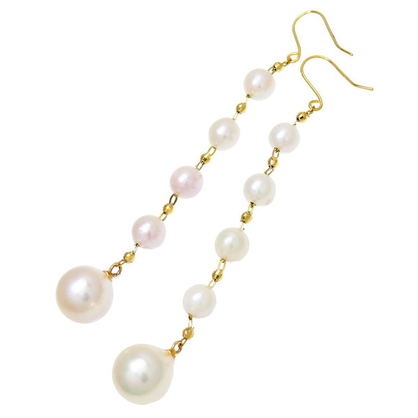 フック アコヤ真珠 4.4～8.1mm ピアス K18ゴールド 18金 3.1g レディース
【中古】【真子質店】【NN】




【IIx】