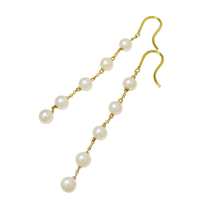 TIFFANY&Co./ティファニー】 フック 真珠 5.0mm ピアス バイザヤード 