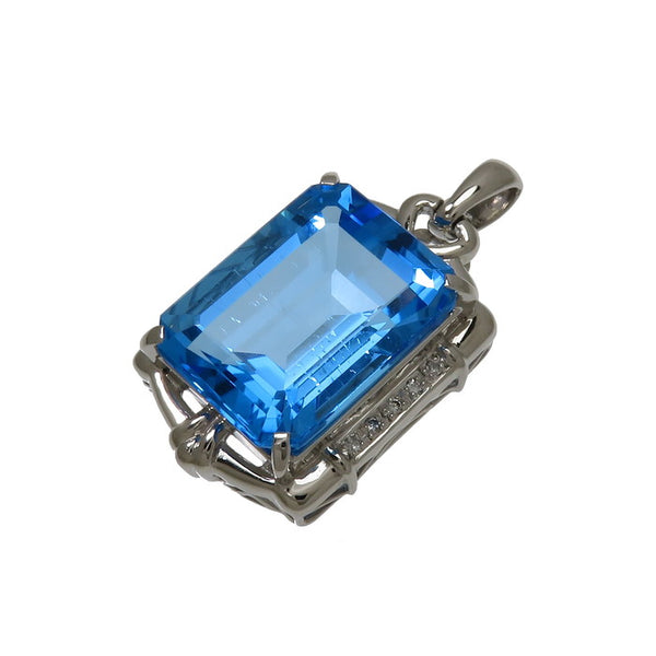 ブルートパーズ 推定20ct ダイヤモンド 計0.10ct ペンダントトップ Pt900プラチナ 17.2g レディース
【中古】【真子質店】【NN】




【YSMa】