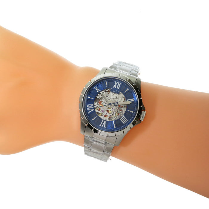Furbo/フルボ】 F5021 スケルトン 腕時計 ステンレススチール 自動巻き 
