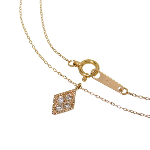 ダイヤモンド 計0.10ct ネックレス K18PGピンクゴールド 18金 0.9g 40cm レディース
【中古】【真子質店】【NN】




【KK】