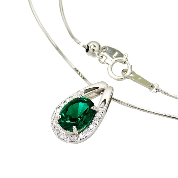 【CRESCENT VERT/クレサンベール】 合成エメラルド 1.51ct ダイヤモンド 計0.10ct ネックレス K18WGホワイトゴールド 18金 6.0g 45cm レディース
【中古】【真子質店】【NN】




【DTS】