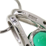 【CRESCENT VERT/クレサンベール】 合成エメラルド 1.51ct ダイヤモンド 計0.10ct ネックレス K18WGホワイトゴールド 18金 6.0g 45cm レディース
【中古】【真子質店】【NN】




【DTS】