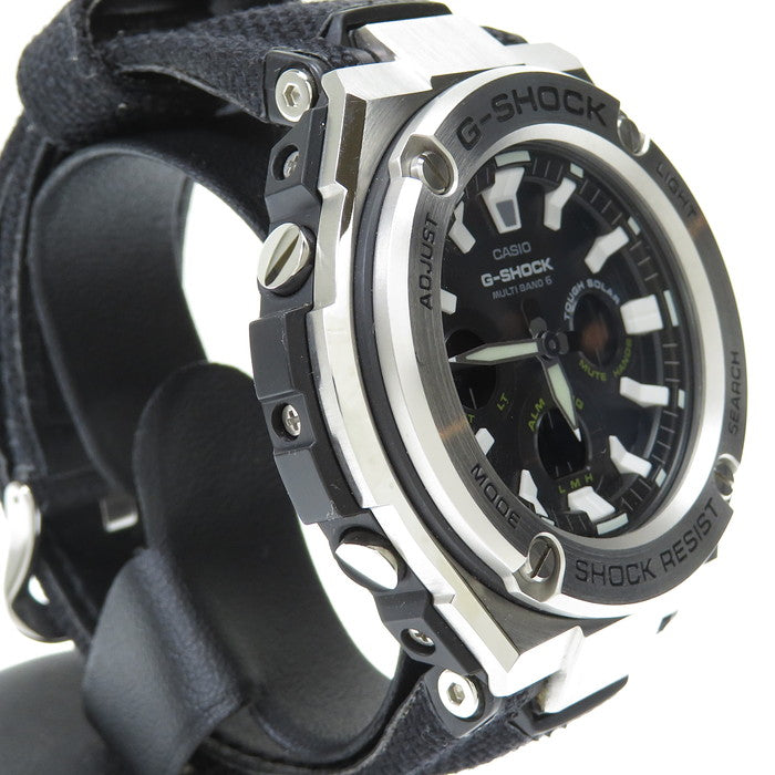 【CASIO/カシオ】 G-SHOCK/ジーショック Gスチール GST-W330C-1AJF ミリタリーデザイン 腕時計 ステンレススチール/合成皮革 ソーラー電波 ブラック メンズ
【中古】【真子質店】【BL】




【IMox】