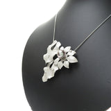 DESIGNER JEWELRY/作家ジュエリー】 shun/田村俊一 葉/植物 ペンダント 