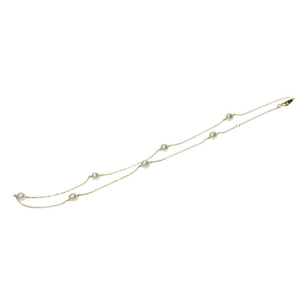 ステーション 淡水真珠 5.1～5.4mm ネックレス K18ゴールド 18金 2.6g 40cm レディース
【中古】【真子質店】【NN】




【IDMa】