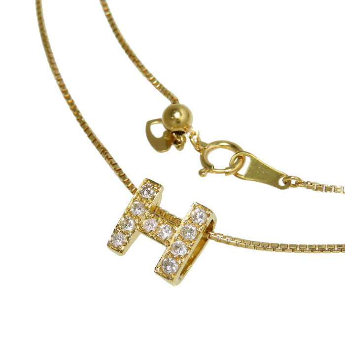 Hモチーフ ダイヤモンド 計0.30ct ネックレス K18ゴールド 18金 5.3g 45cm レディース
【中古】【真子質店】【NN】




【DxK】