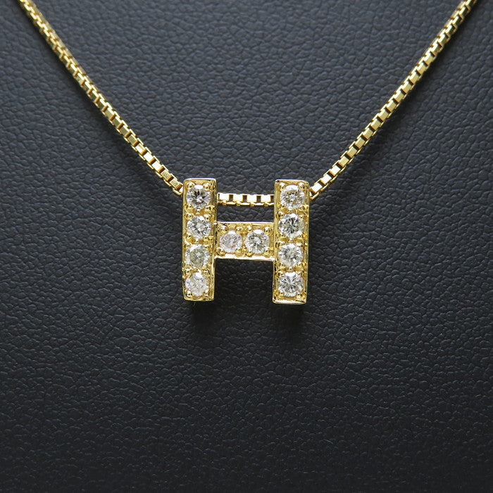 Hモチーフ ダイヤモンド 計0.30ct ネックレス K18ゴールド 18金 5.3g 45cm レディース
【中古】【真子質店】【NN】




【DxK】