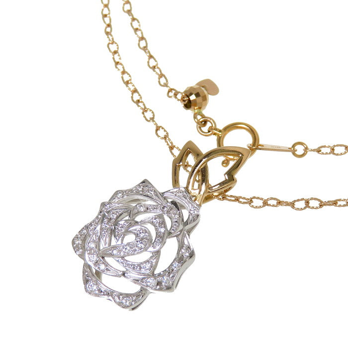 薔薇/花 コンビ ダイヤモンド 計0.20ct ネックレス K18WGホワイトゴールド 18金/K18PGピンクゴールド 18金 6.2g 45cm レディース
【中古】【真子質店】【NN】




【DKMa】