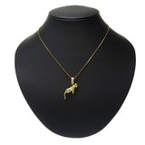 パンサー/豹/動物/アニマル 一部艶消し ダイヤモンド 計0.19ct ネックレス K18ゴールド 18金 10.8g 42cm レディース
【中古】【真子質店】【NN】




【MiMaY】