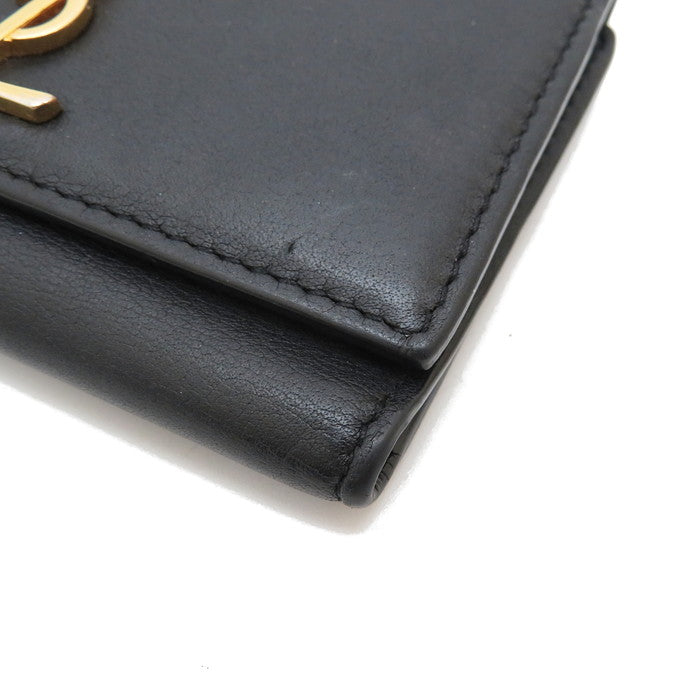 SAINT LAURENT/サンローラン】 438963 6連 キーケース レザー ブラック