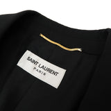 【SAINT LAURENT PARIS/サンローランパリ】 535995 テーラードジャケット ウール/ポリエステル/シルク 黒 レディース【中古】【真子質店】【GN】




【TMox】