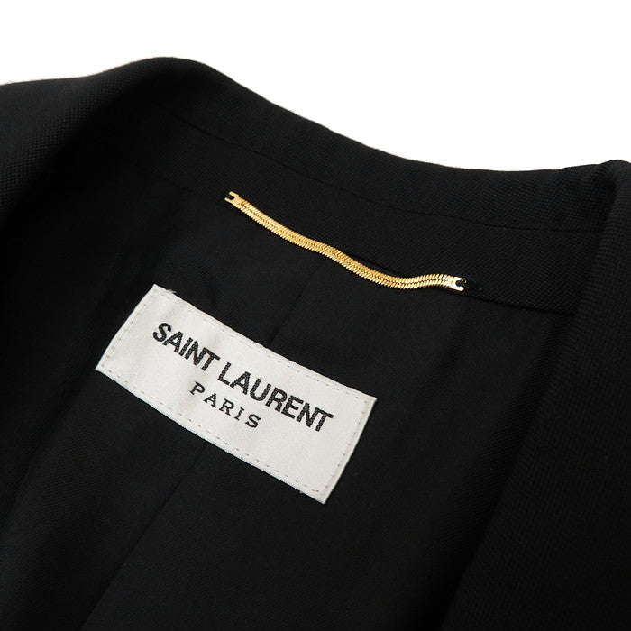 【SAINT LAURENT PARIS/サンローランパリ】 535995 テーラードジャケット ウール/ポリエステル/シルク 黒 レディース【中古】【真子質店】【GN】




【TMox】