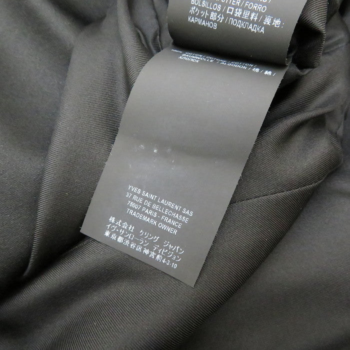 【SAINT LAURENT PARIS/サンローランパリ】 535995 テーラードジャケット ウール/ポリエステル/シルク 黒 レディース【中古】【真子質店】【GN】




【TMox】