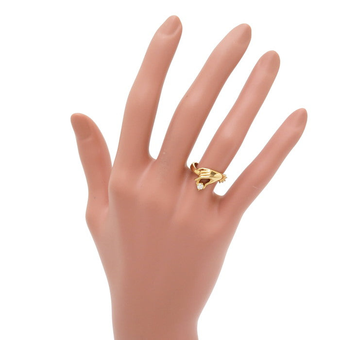 8号 ハンドモチーフ ダイヤモンド メイン石目なし/計0.03ct